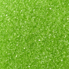 Sanding Sugar - Lime Flavor - Lime Green - All Sizes