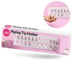 Wall Mounted Piping Tip Holder Organizer