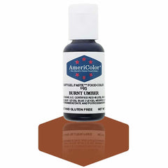 Burnt Umber Gel Paste Color - .75oz