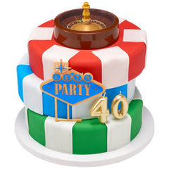 Gold Numeral Candles - #4 - Case of 6