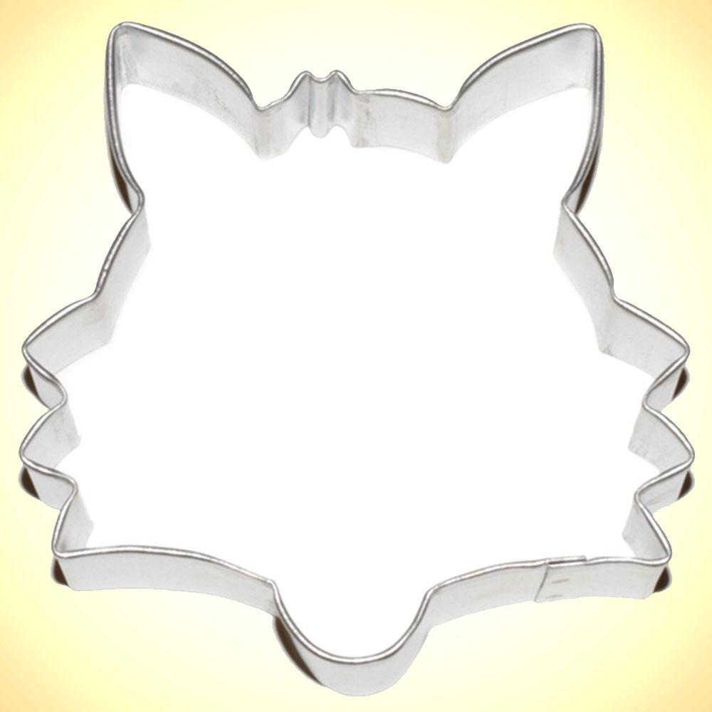 Fox Head Cookie Cutter - 3.5"