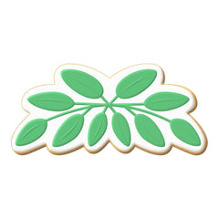 Floral Eucalyptus Leaf Cookie Cutter 4"