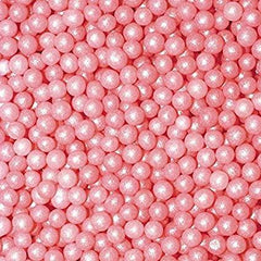 Edible Pearls - Pink - 2lb Bulk