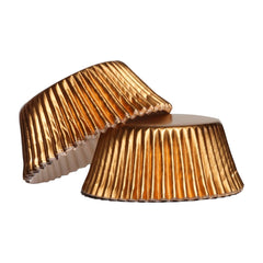 Baking Cups - Copper Foil - 50 Approx.