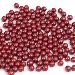 Edible Pearls - Red Pearls - Bulk