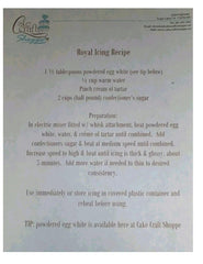 CCS Royal Icing Recipe