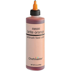 Neon Bright Orange Air Brush Color - 2oz.