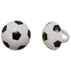 Soccerball Rings - 12 ct.