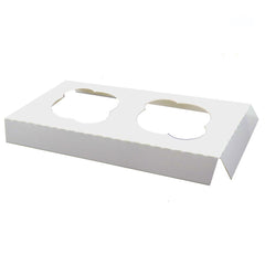 Cupcake Insert - Cardboard w/ Fold Down Side Flaps
