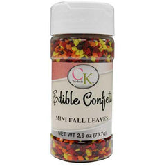 Sprinkles - Fall Leaves - Mini Shapes - 2.4 oz.