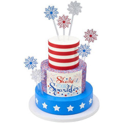 Plastic Skewers - Fireworks - Pkg of 3