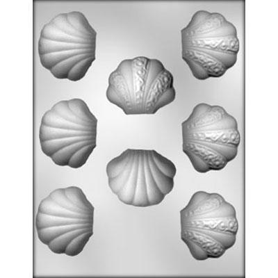 Clam Shell Chocolate Mold - 2¼"