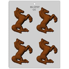 HORSE 3" CHOCOLATE MOLD