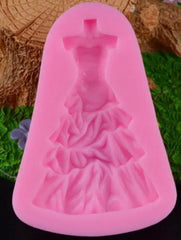 LADY DRESS SILICONE MOULD