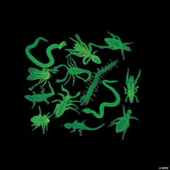 Glow-in-the-Dark Creepy Crawley Bugs - 12ct.