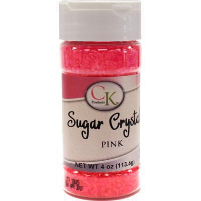 Sugar Crystals Pink - 4oz