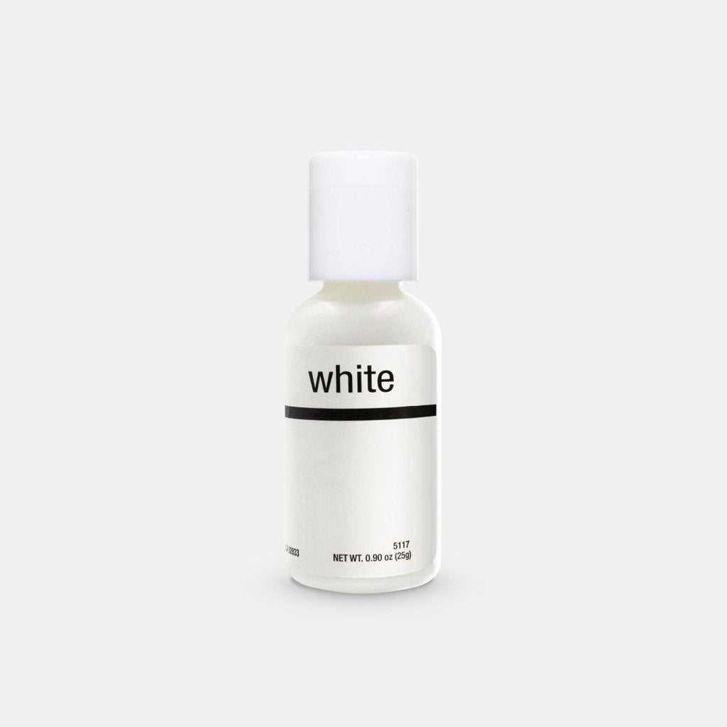 White Liquid Paste Color - 3.5oz. - CM