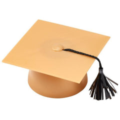 Grad Hat - Gold - Smooth Texture