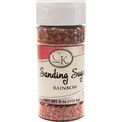 Sanding Sugar - Rainbow - 4oz.