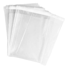 Resealable Clear Poly Bags - 10ct. - All sizes