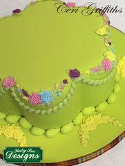 Rose Medley Silicone Mold by Ceri Griffiths