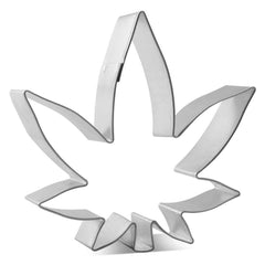 Marijuana Leaf Cookie Cutter 4"