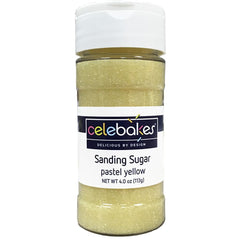 Sanding Sugar - Pastel Yellow - 4oz.