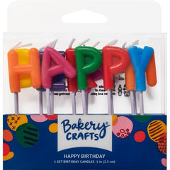 Happy Birthday Specialty Letter Candles