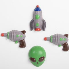 Alien Head Chocolate Mold - 3 Designs