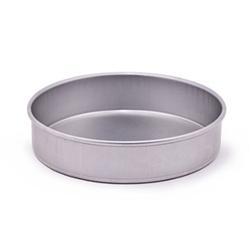 Choice 2 Deep Round Straight Sided Aluminum Cake Pan Set - 6, 8, 10,  12, and 14