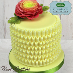 Ruffle Silicone Mold - Medium