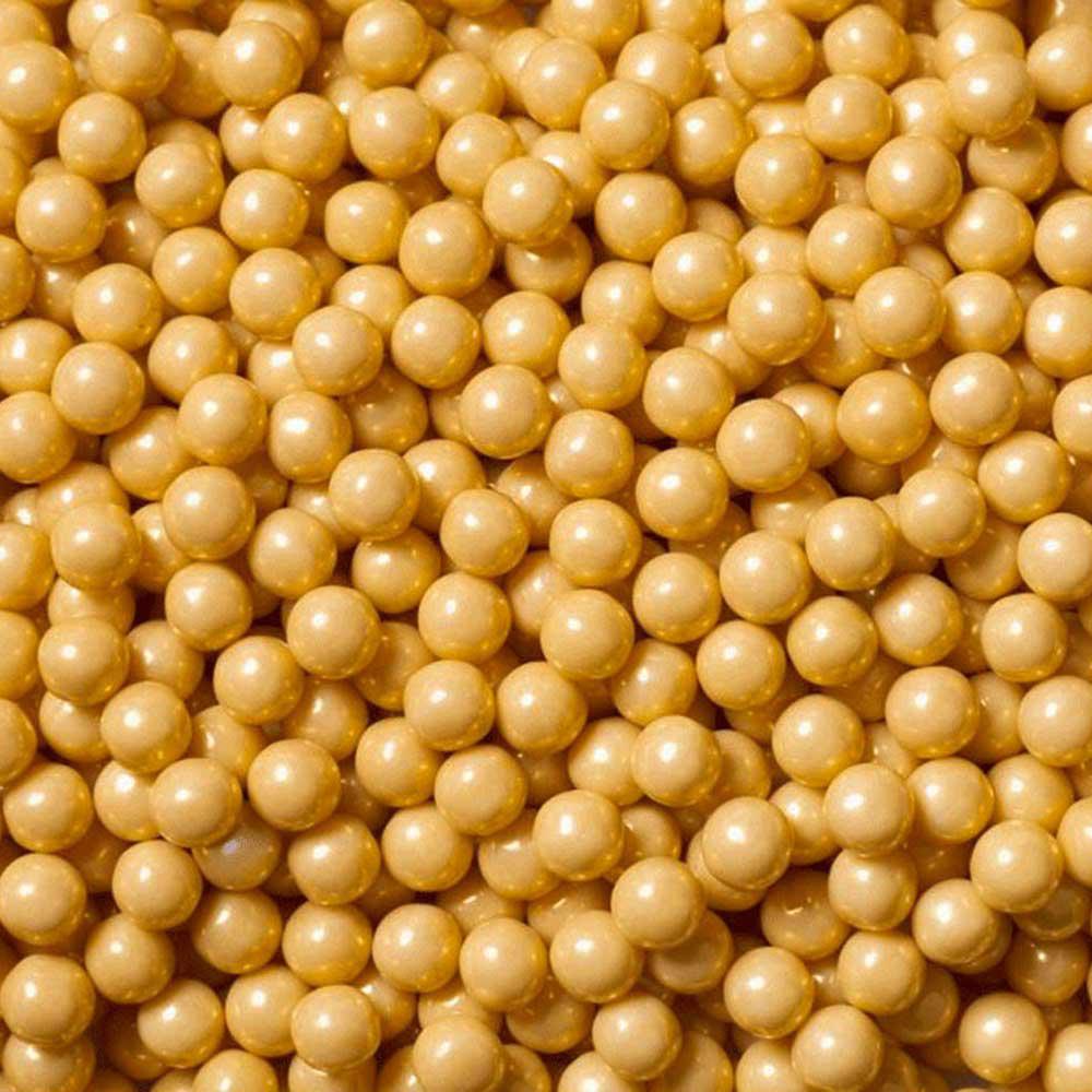 Edible Pearls - Gold - 7mm