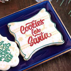 Cookies for Santa Stencil
