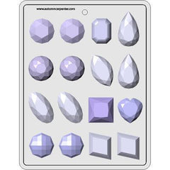 Gem Assortment - Hard Candy Mold - Lg.