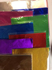 Candy Wrappers - Foil - 4"x4" - Pkg of 10