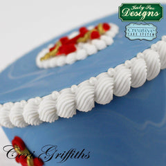 Serrated Rope Border Silicone Mold
