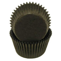 Baking Cups - Black Glassine 50ct