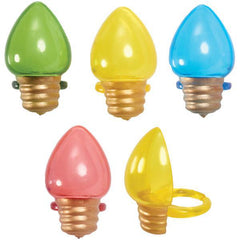 Light it Up Cupcake Rings - 12ct