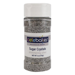 Sugar Crystals - Shimmering Silver - 4oz