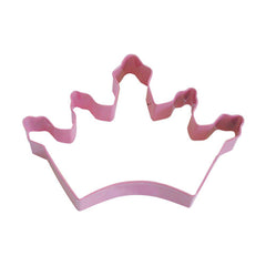 Crown - Pink Cookie Cutter - 5"