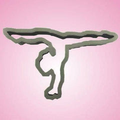 Gymnast Cookie Cutter - 2.5" x 4.25"