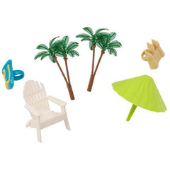 Beach Chair & Umbrella - 6 pc. Set