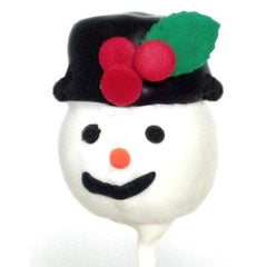 Snowman Head - Press & Mold Cake Pop - Bulk - Pkg. of 3