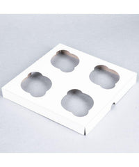 Cupcake Insert - Cardboard w/ Fold Down Side Flaps