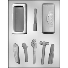 Tools Box with Tools Chocolate Mold