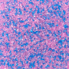 Sanding Sugar - Cotton Candy Flavor - Blue/Pink Mix - All Sizes