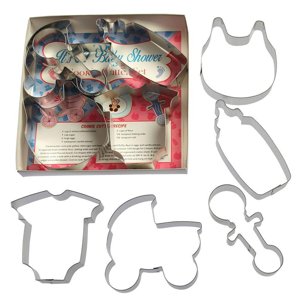It's A Baby Shower Cookie Cutter 5 Pc Set