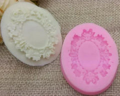 LACE MIRROR FRAME SILICONE MOLD