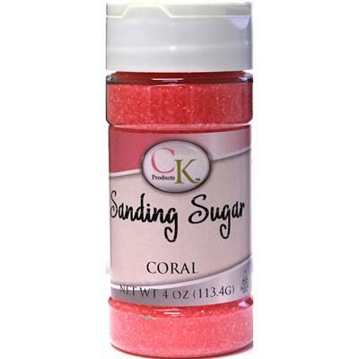 Sanding Sugar - Coral - 4oz