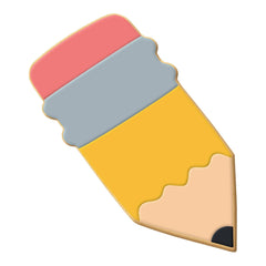Chunky Pencil Cookie Cutter 4.5"